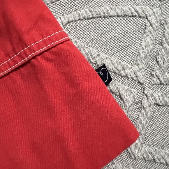 Little Bird By Jools Oliver 3-4Y Red Retro Peacoat Jacket - Picture 9 of 9